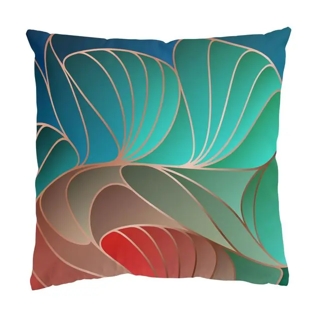 Farbenfrohes Art Deco Billig