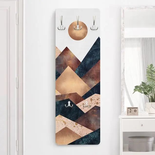 Geometrische Berge Bronze Online Kaufen