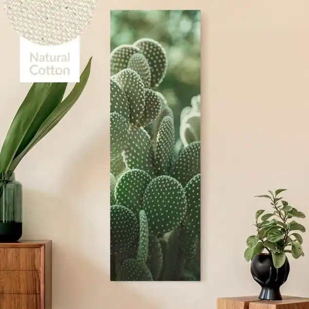 Online Kaufen Kakteen Leinwandbild auf Canvas Natural
