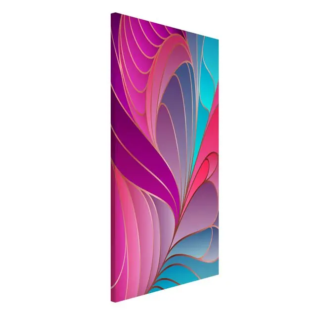 Wochenendangebot Farbenfrohes Art Deco II                               Magnettafel