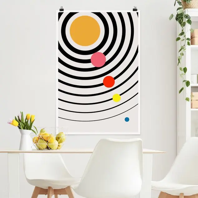 Direkt Vom Hersteller Geometrisches Universum Poster