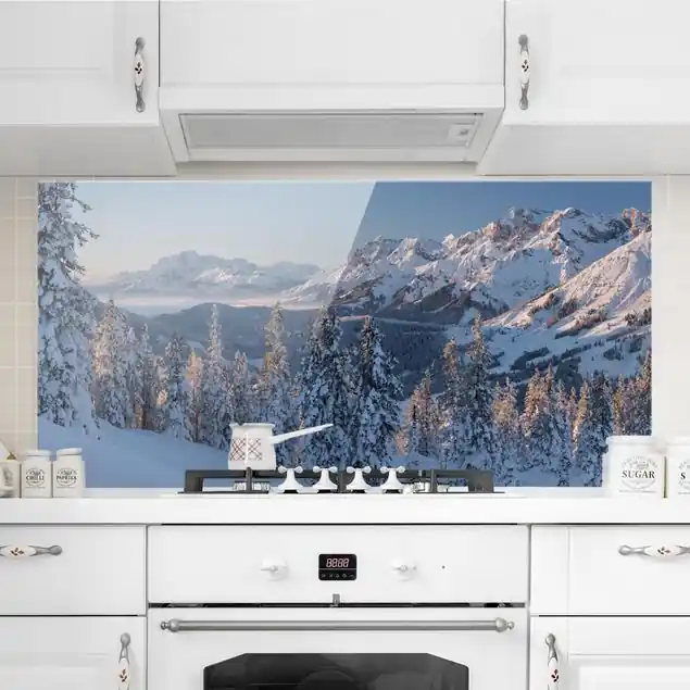 Leoganger Steinberge Österreich Glas Spritzschutz - Querformat 2:1 Online Kaufen