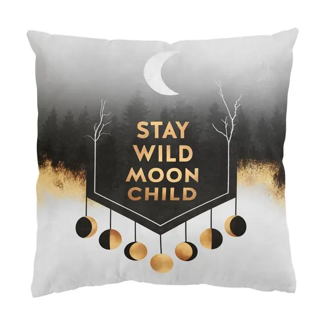 Sonderaktion Stay Wild Moon Child                               Dekokissen – Canvas