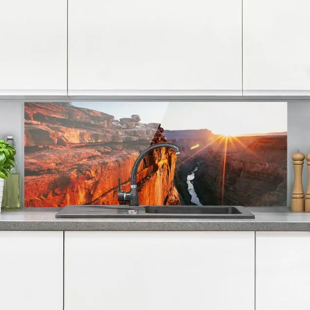 Sonne im Grand Canyon Spritzschutz Expressversand