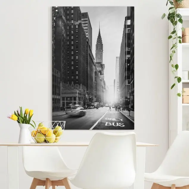 Wochenendangebot Lebhaftes New York                               Leinwandbild – Canvas