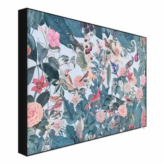 Sonderangebot Vintage Collage - Vogelgarten Wechselbild