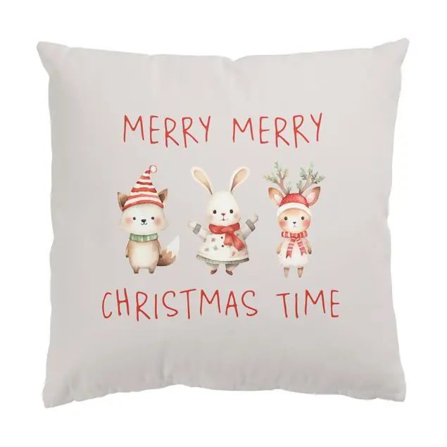 Preiswert Merry Merry Christmas Time Dekokissen – Canvas