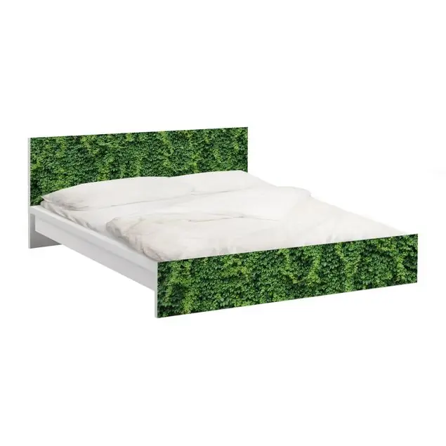 Kracherpreis Efeu Möbelfolie für IKEA Malm Bett 140 cm Breite