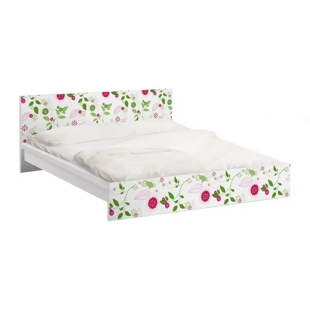 Wochenendangebot Frühlingserwachen Möbelfolie für IKEA Malm Bett 180 cm Breite
