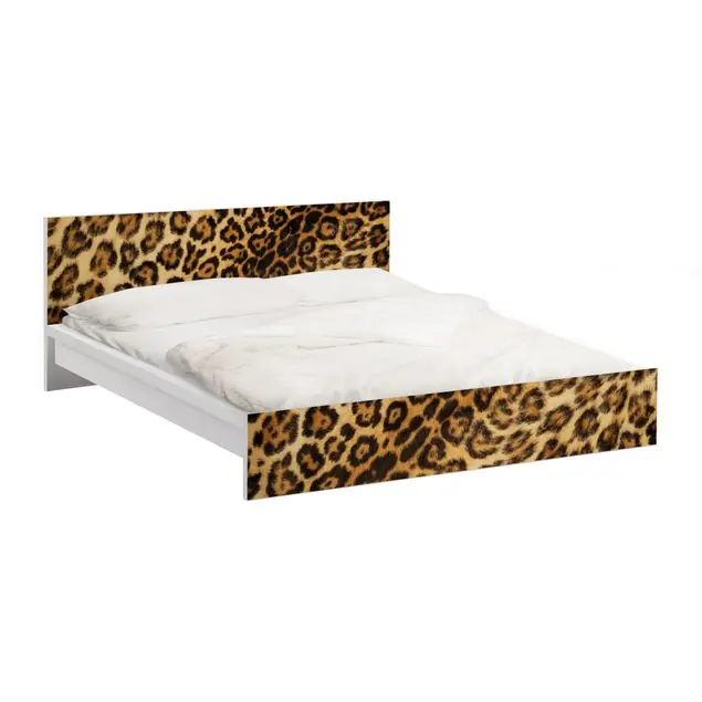 Bestpreis Jaguar Skin Möbelfolie für IKEA Malm Bett 160 cm Breite