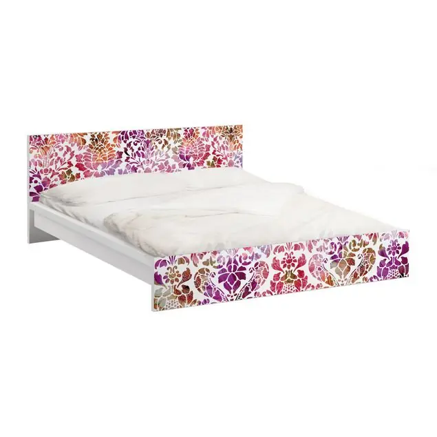 Sommerbarock Möbelfolie für IKEA Malm Bett 160 cm Breite Sonderaktion