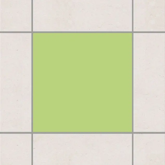 Wochenendangebot Colour Spring Green Grün Fliesenaufkleber