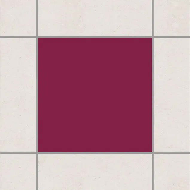 Wochenendangebot Colour Wine Red Fliesenaufkleber
