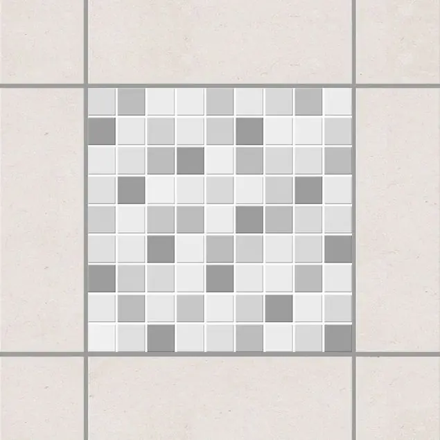Mosaikfliesen Winterset Fliesenaufkleber Nur Für Kurze Zeit