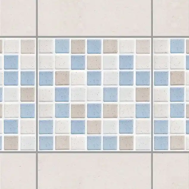 Mosaikfliesen Meersand Fliesenaufkleber Super-Preis